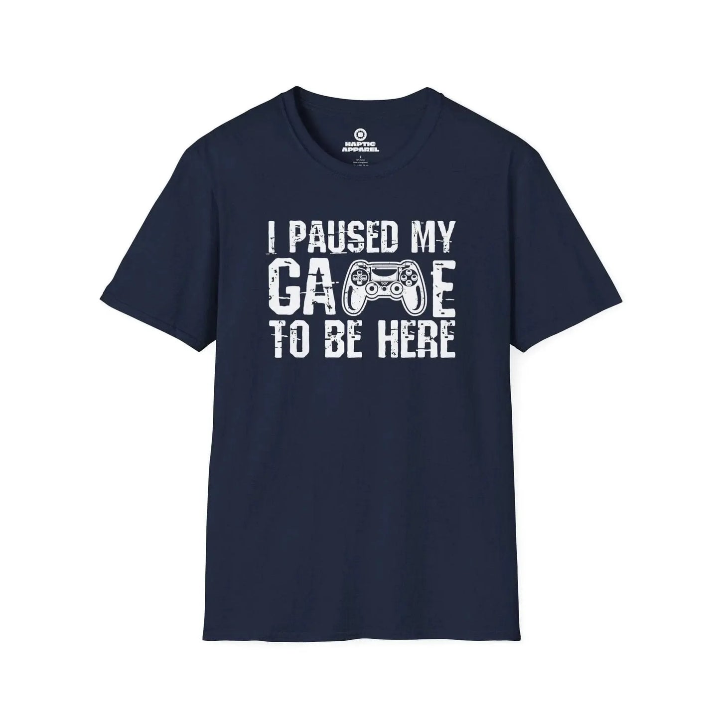 Gaming T-Shirt Navy / S Paused My Game T-Shirt