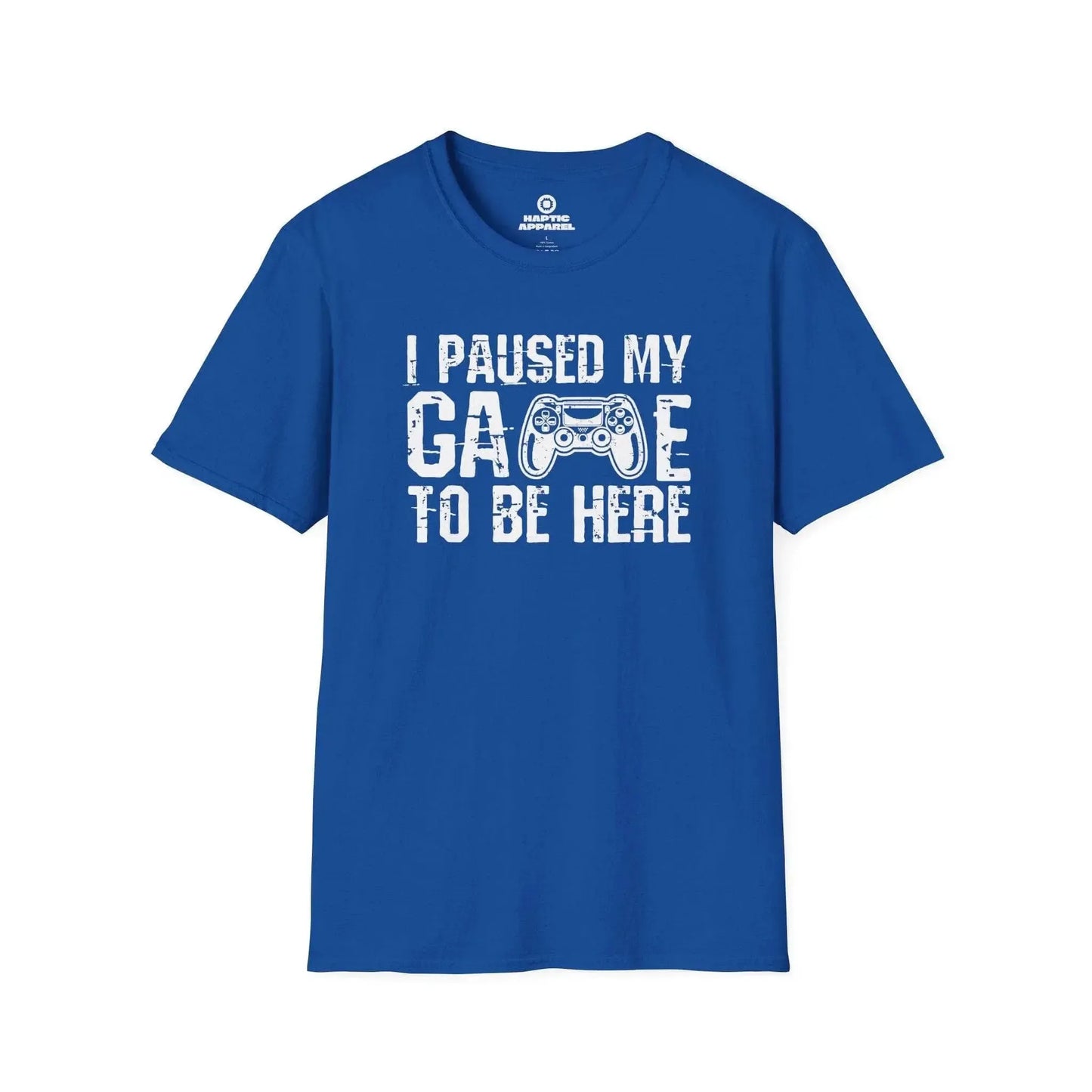 Gaming T-Shirt Royal / S Paused My Game T-Shirt
