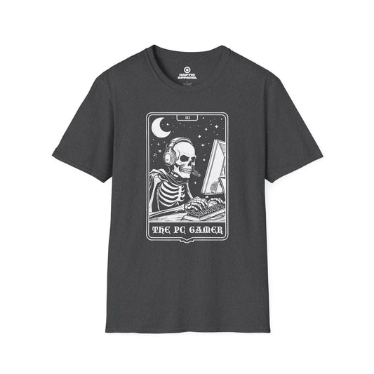 Gaming T-Shirt Dark Heather / S PC Gamer Card T-Shirt