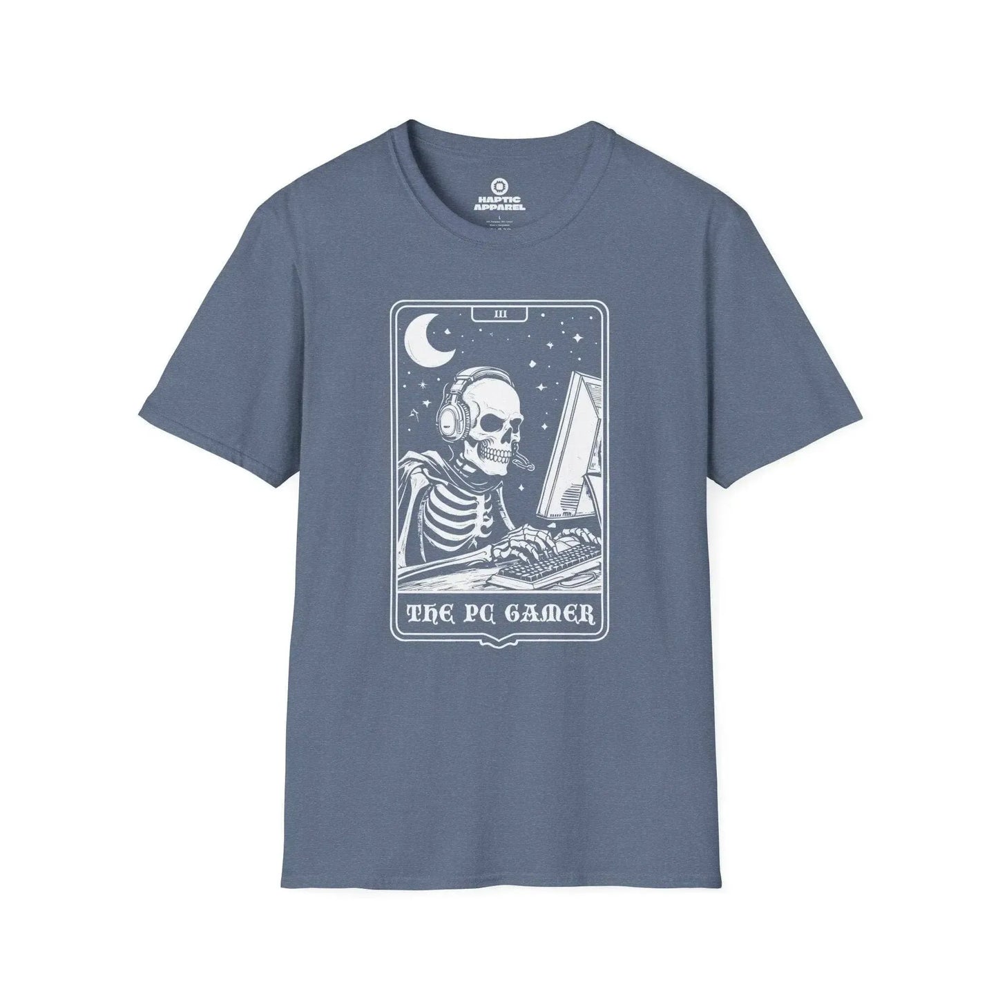 Gaming T-Shirt Heather Indigo / S PC Gamer Card T-Shirt