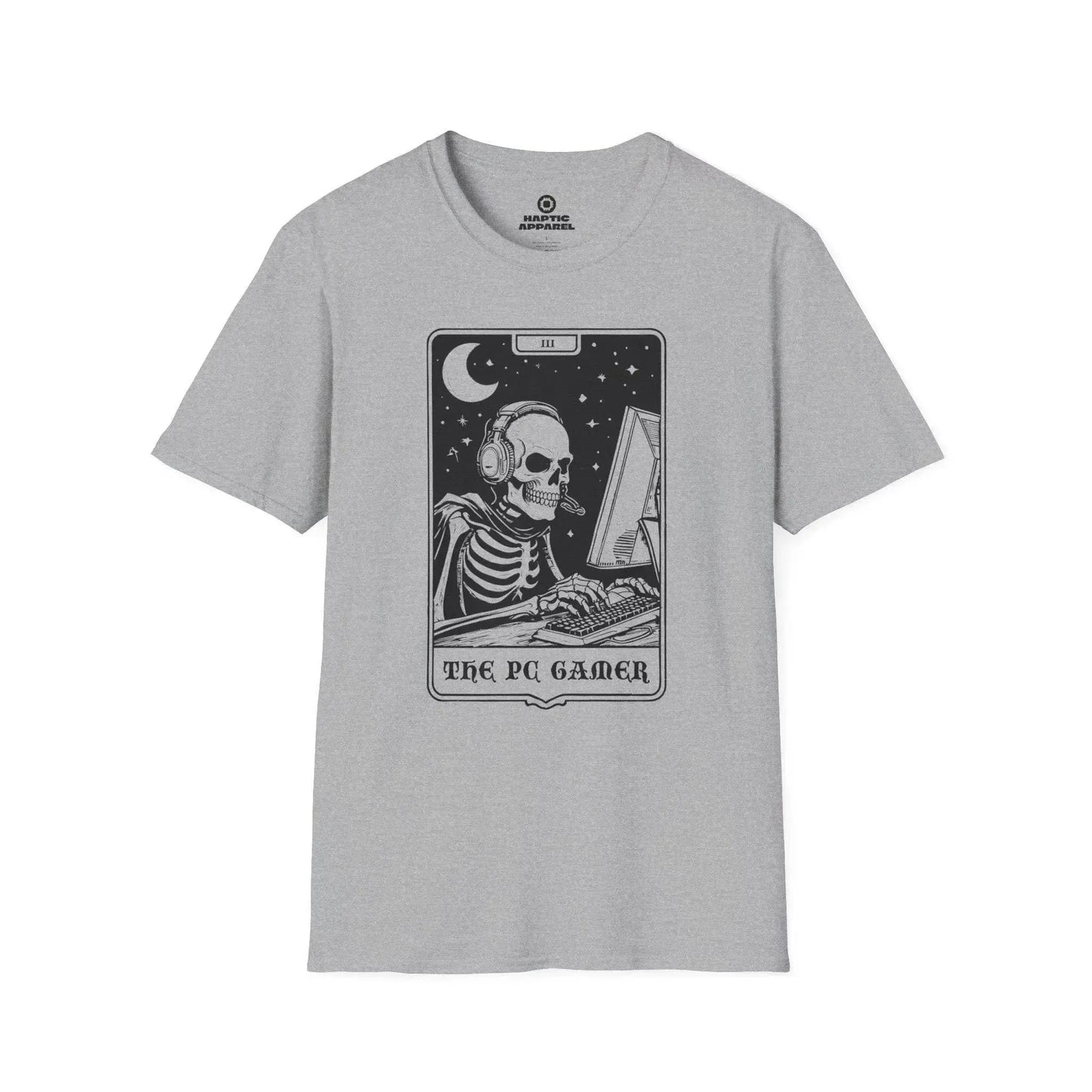 Gaming T-Shirt Sport Grey / S PC Gamer Card T-Shirt