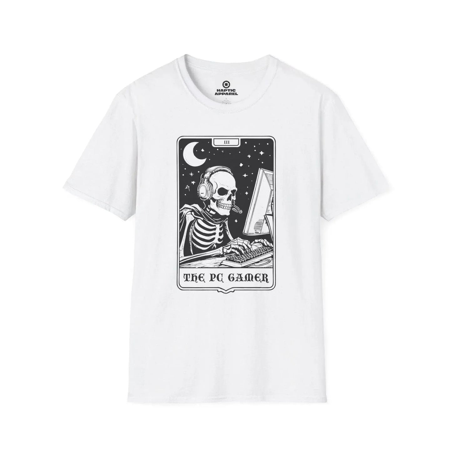 Gaming T-Shirt White / S PC Gamer Card T-Shirt