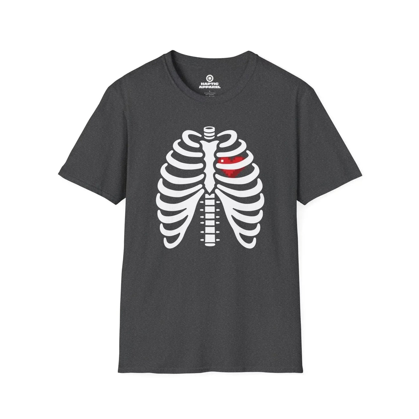 Gaming T-Shirt Dark Heather / S Pixel Heart T-Shirt
