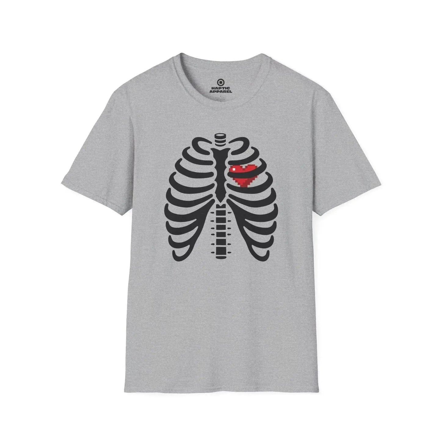 Gaming T-Shirt Sport Grey / S Pixel Heart T-Shirt