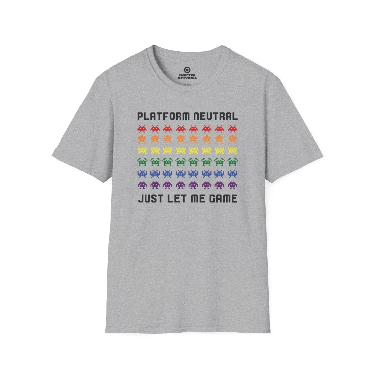 Gaming T-Shirt Sport Grey / S Platform Neutral T-Shirt