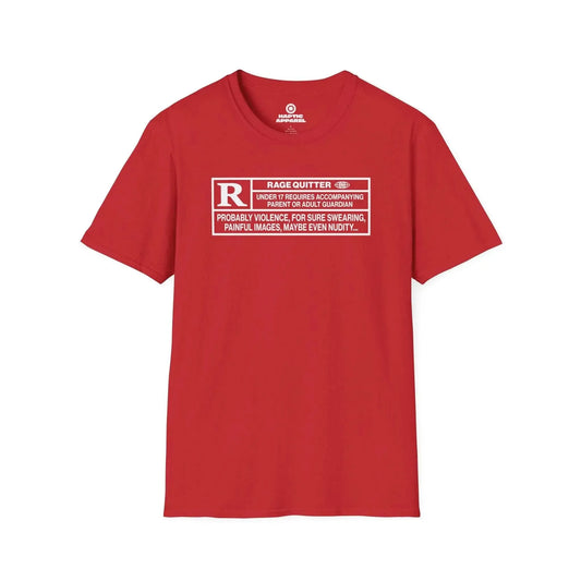 Gaming T-Shirt Red / S Rage Advisory T-Shirt