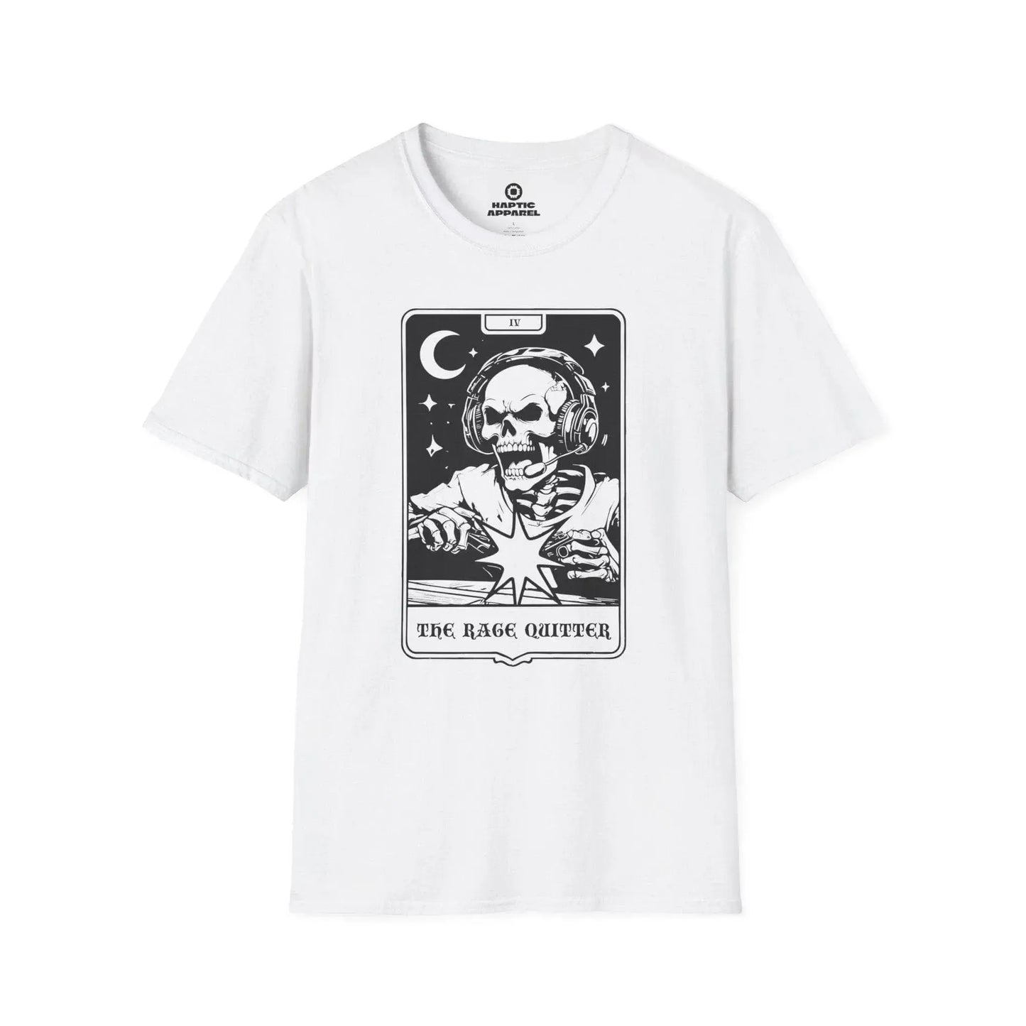 Gaming T-Shirt White / S Rage Quitter Card T-Shirt