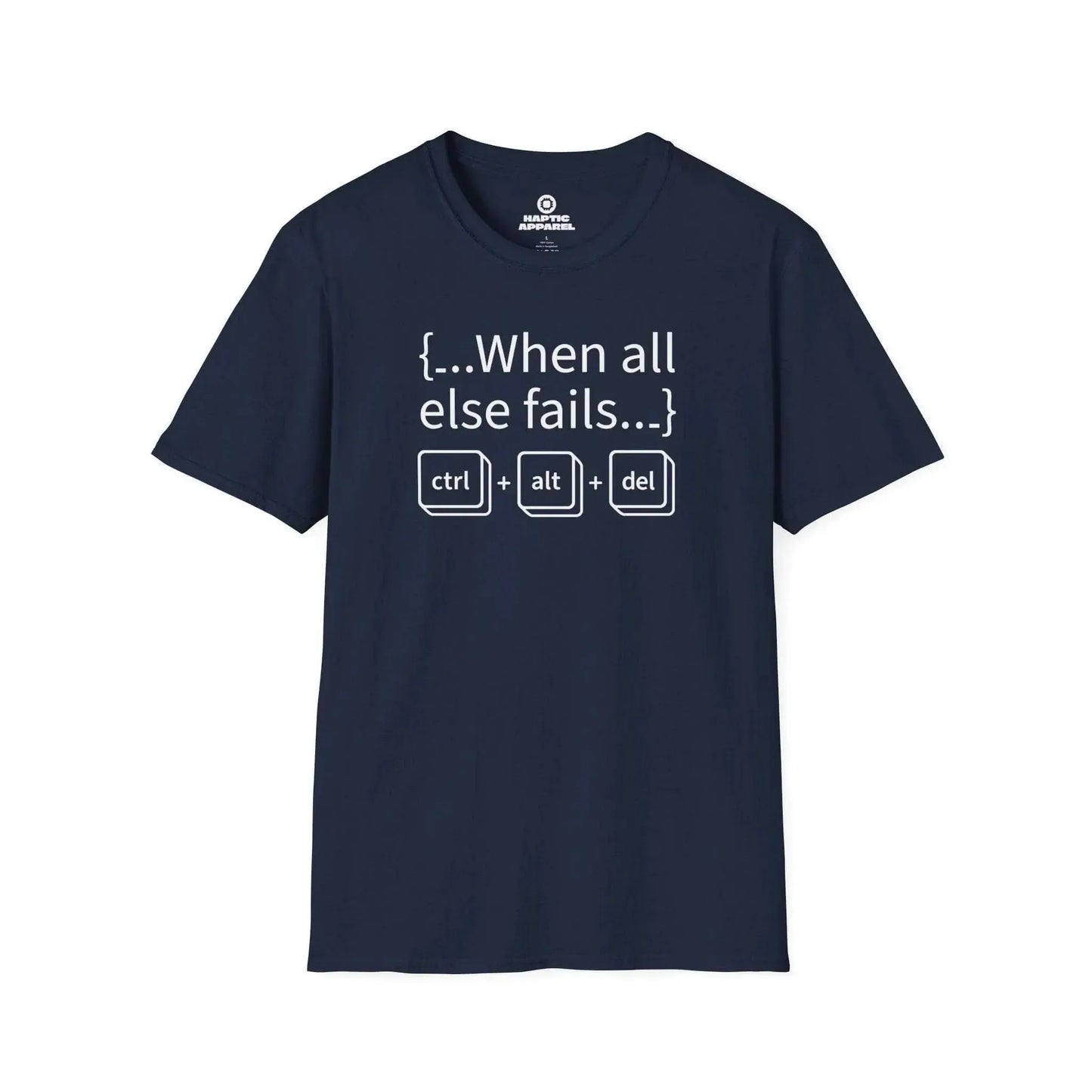 Gaming T-Shirt Navy / S Restart T-Shirt