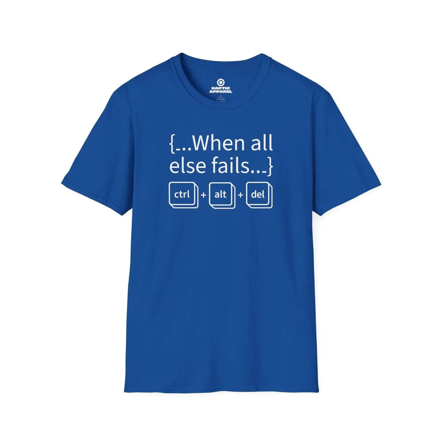 Gaming T-Shirt Royal / S Restart T-Shirt