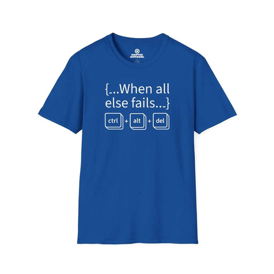 Gaming T-Shirt Royal / S Restart T-Shirt