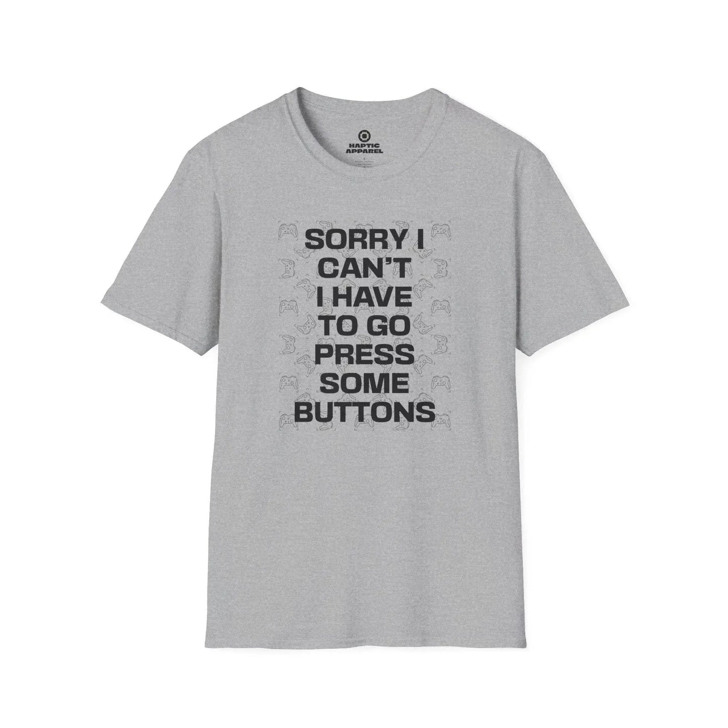 Gaming T-Shirt Sport Grey / S Sorry I Can't T-Shirt