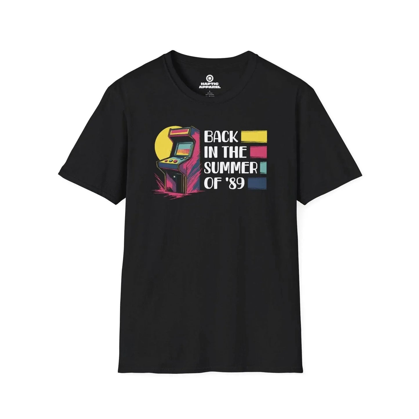 Gaming T-Shirt Black / S Summer 89 T-Shirt