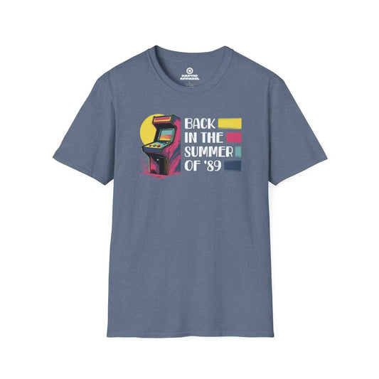 Gaming T-Shirt Heather Indigo / S Summer 89 T-Shirt