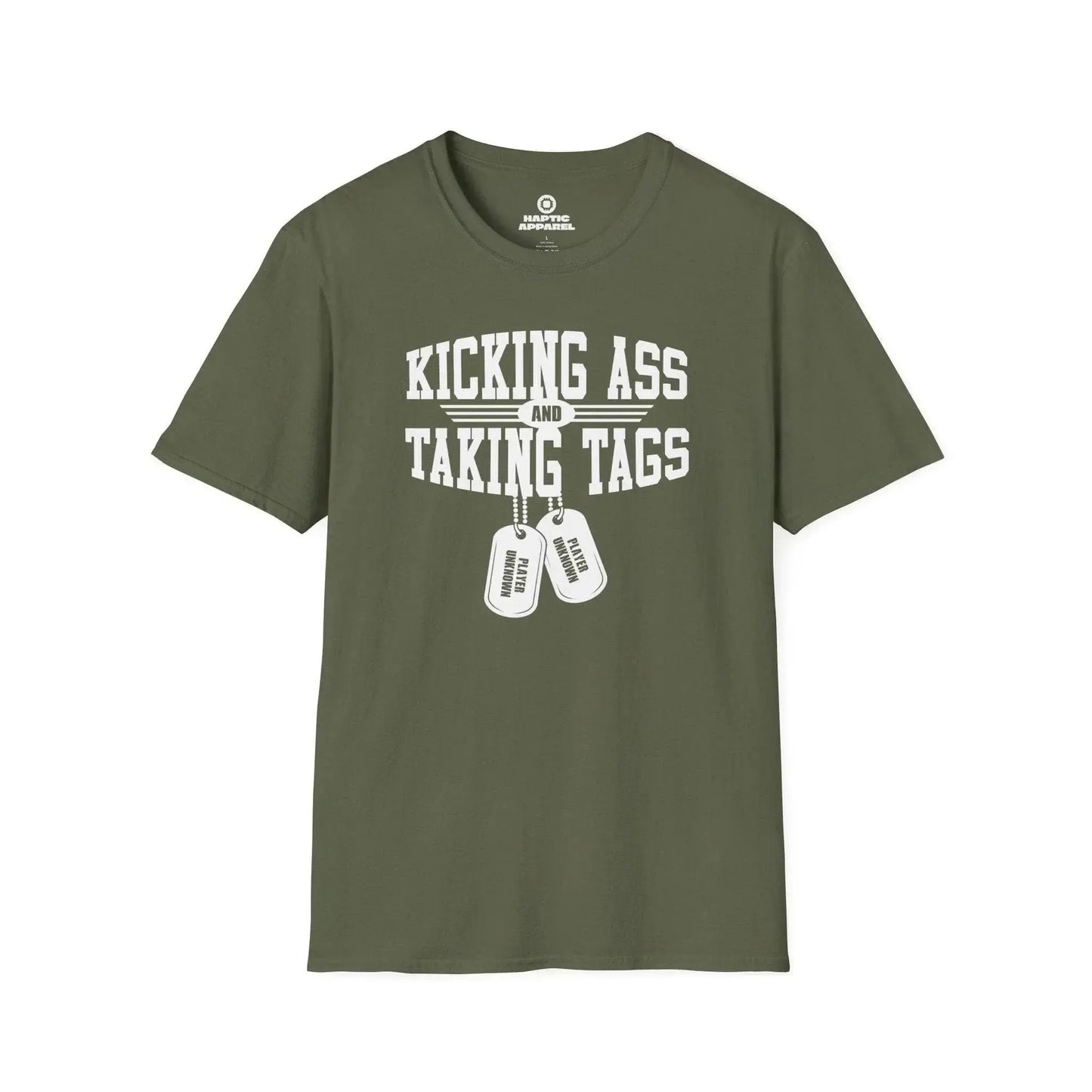 Gaming T-Shirt Military Green / S Taking Tags T-Shirt