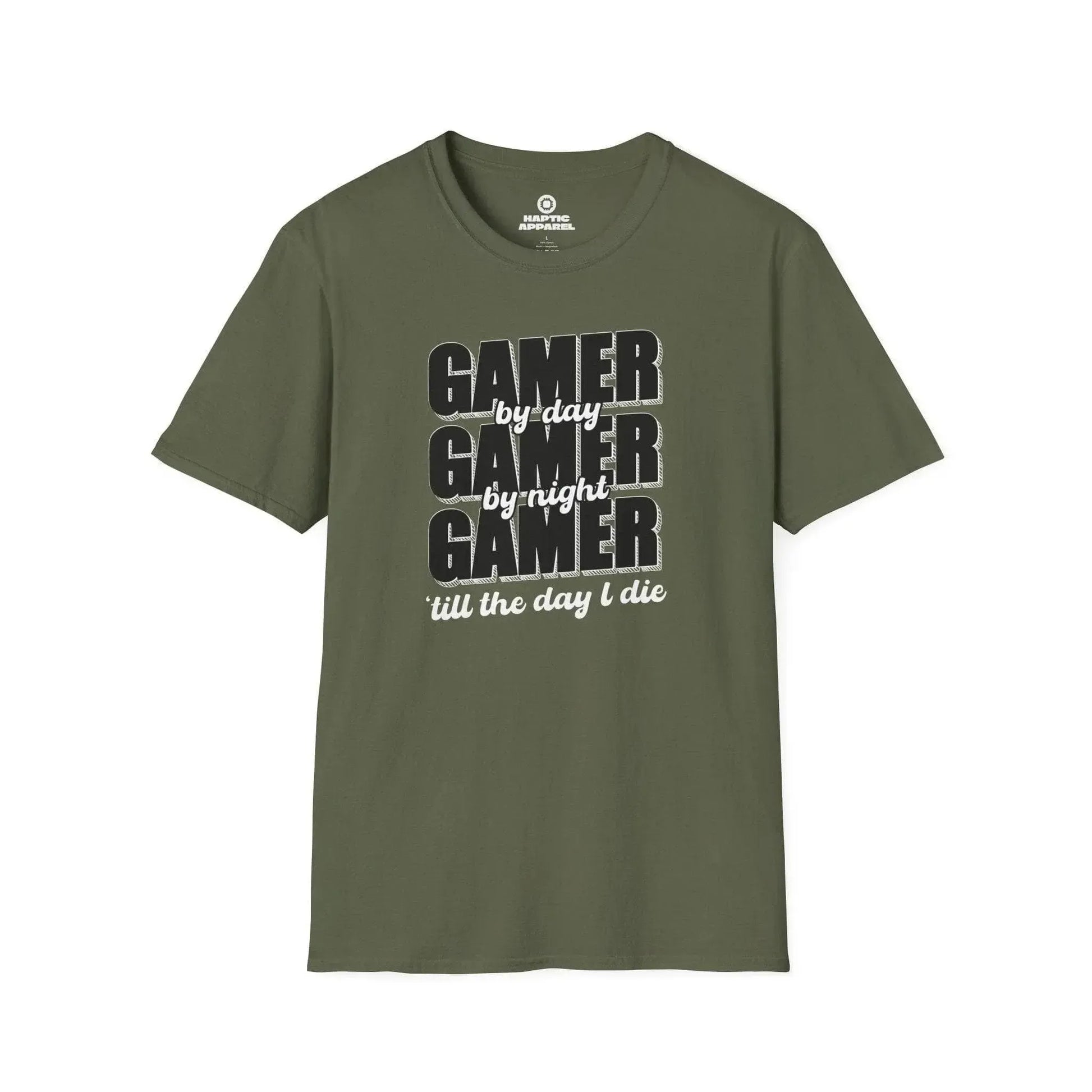 Gaming T-Shirt Military Green / S To The End T-Shirt