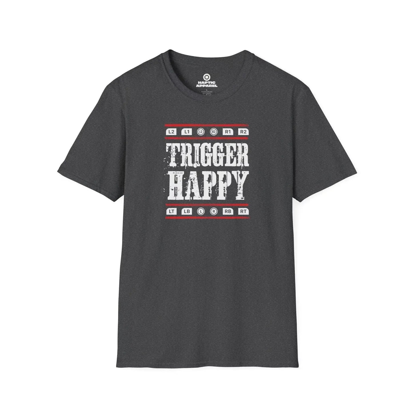 Gaming T-Shirt Dark Heather / S Trigger Happy T-Shirt
