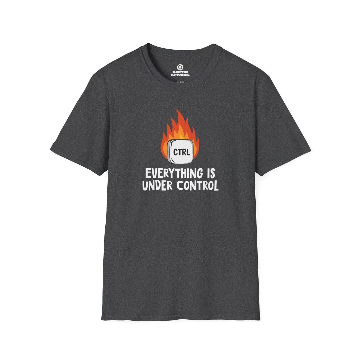 Gaming T-Shirt Dark Heather / S Under Control T-Shirt
