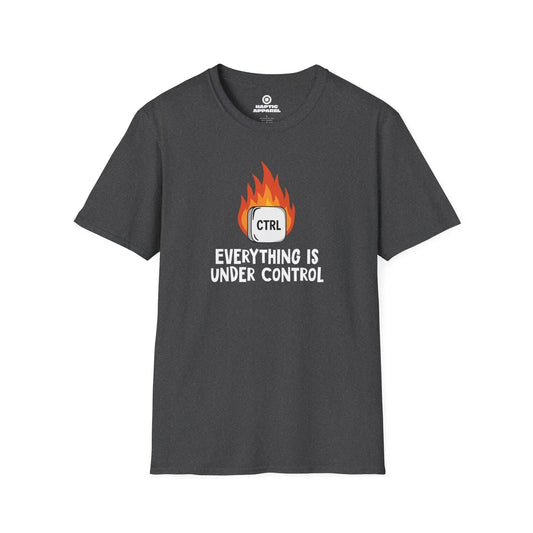 Gaming T-Shirt Dark Heather / S Under Control T-Shirt