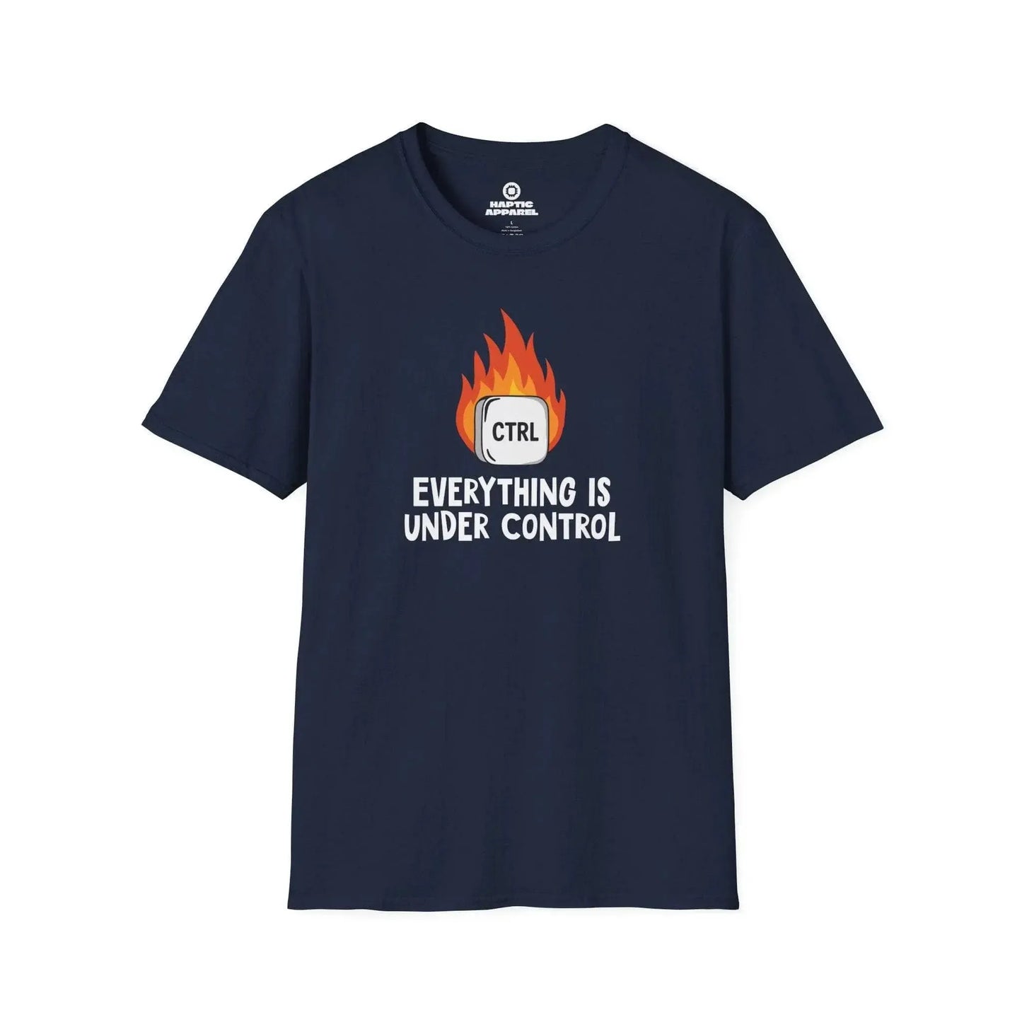 Gaming T-Shirt Navy / S Under Control T-Shirt