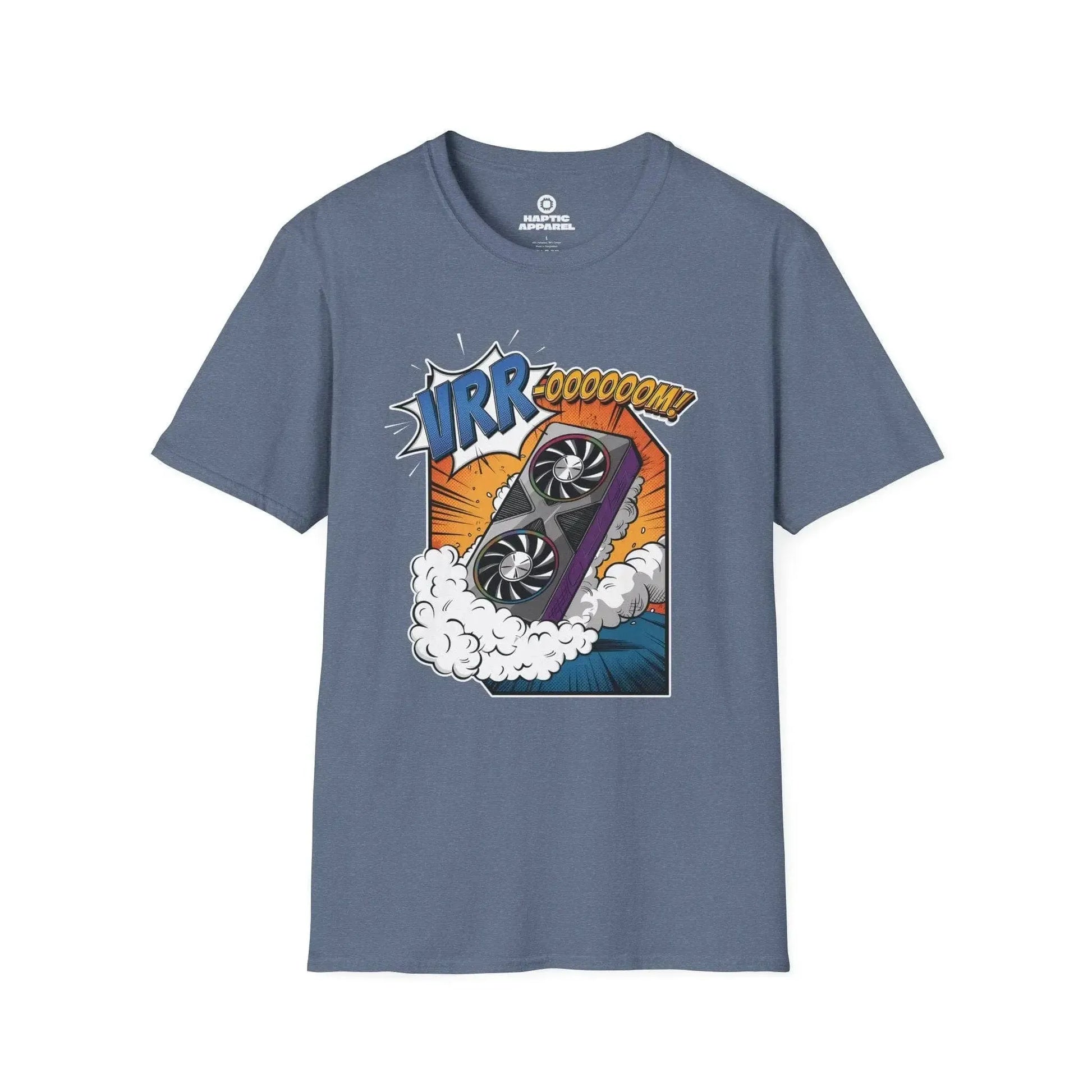 Gaming T-Shirt Heather Indigo / S VRRooom T-Shirt