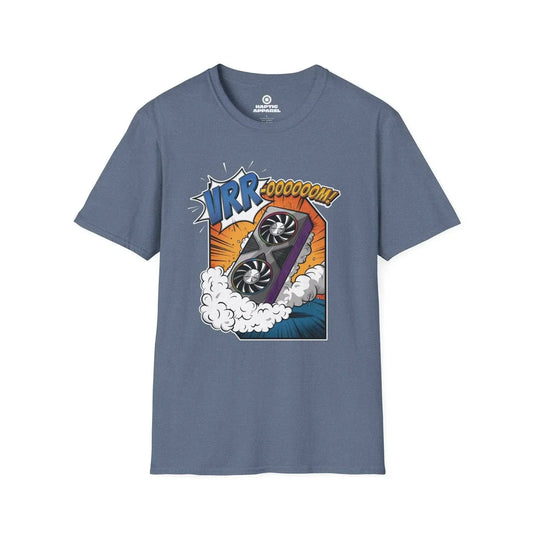 Gaming T-Shirt Heather Indigo / S VRRooom T-Shirt
