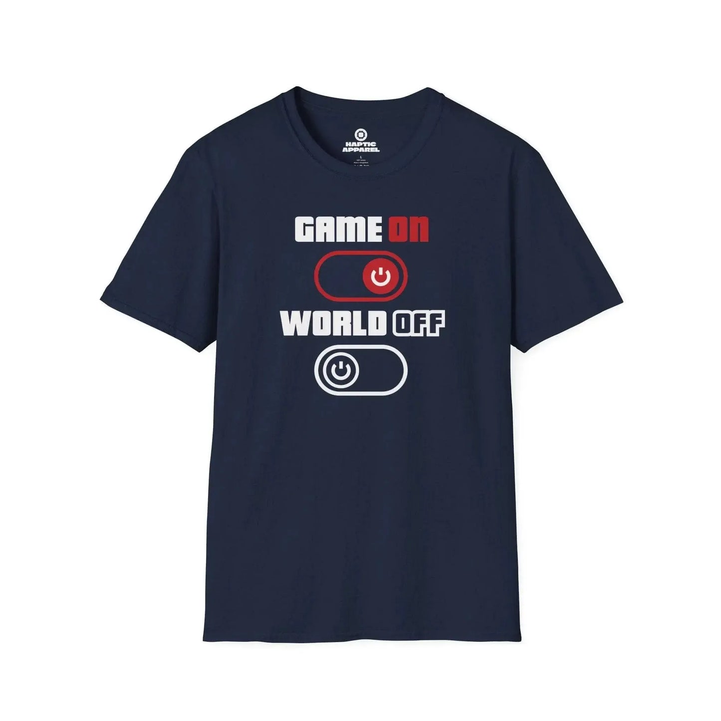Gaming T-Shirt Navy / S World Off T-Shirt