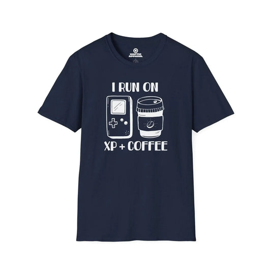 Gaming T-Shirt Navy / S XP And Coffee T-Shirt