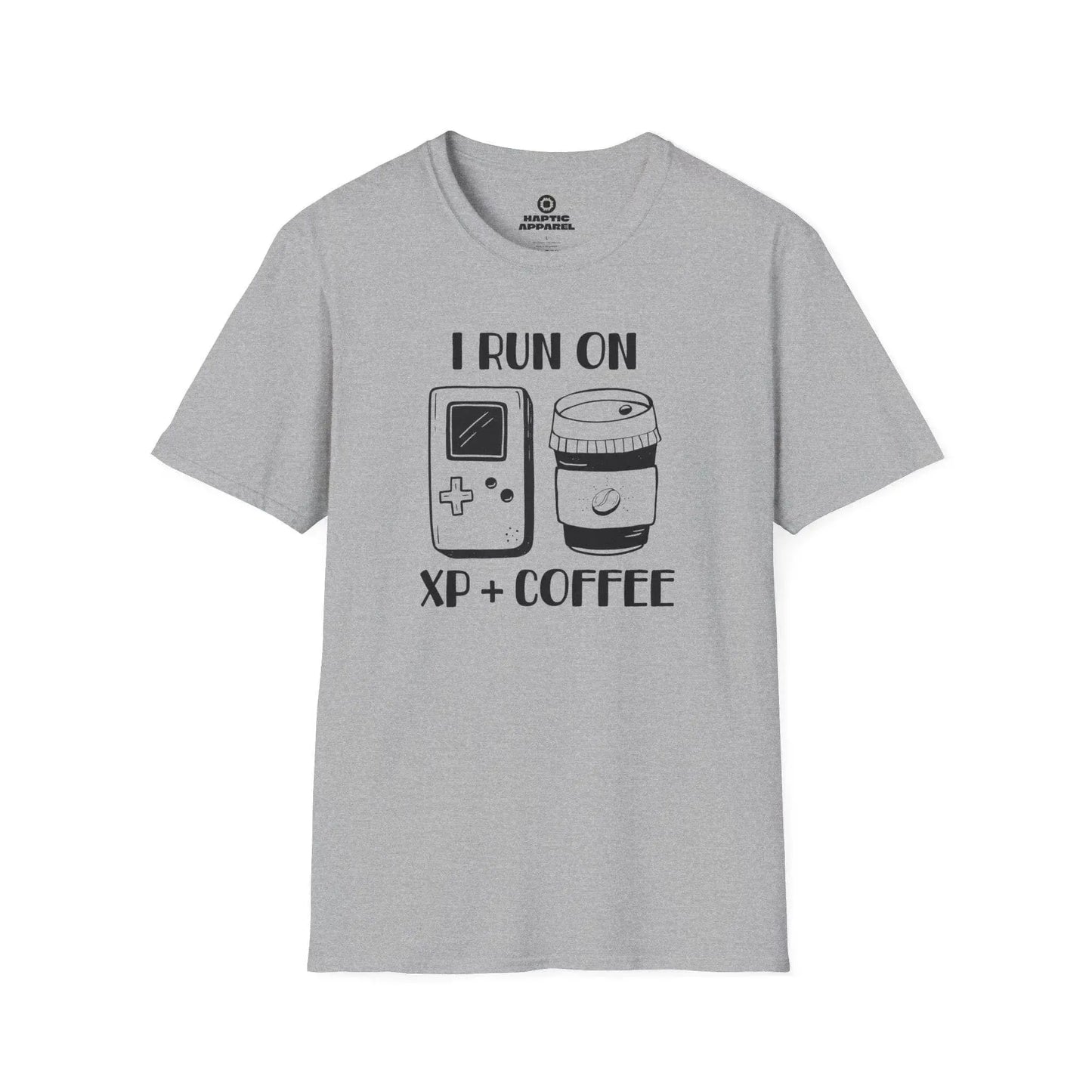 Gaming T-Shirt Sport Grey / S XP And Coffee T-Shirt