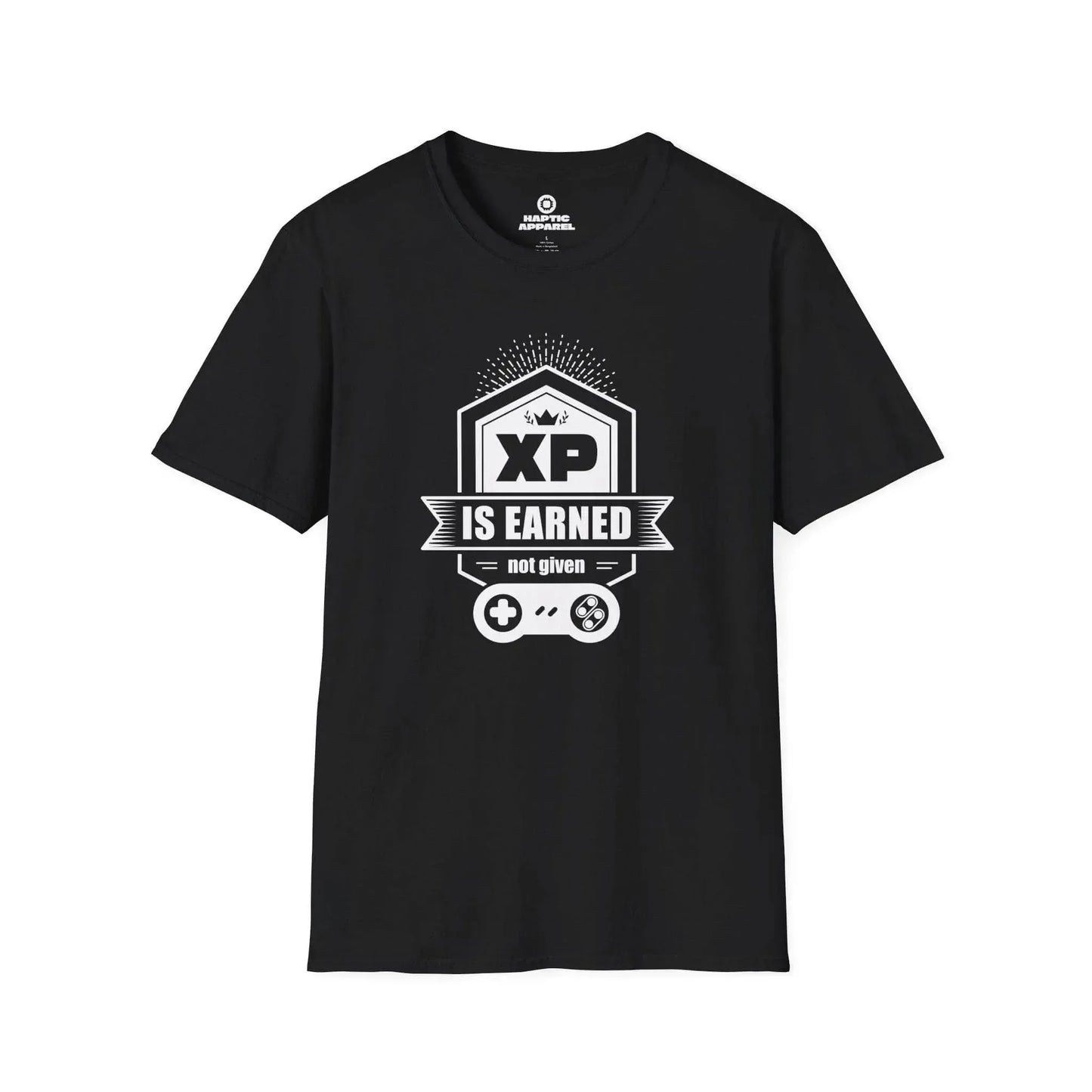 Gaming T-Shirt Black / S XP Is Earned T-Shirt