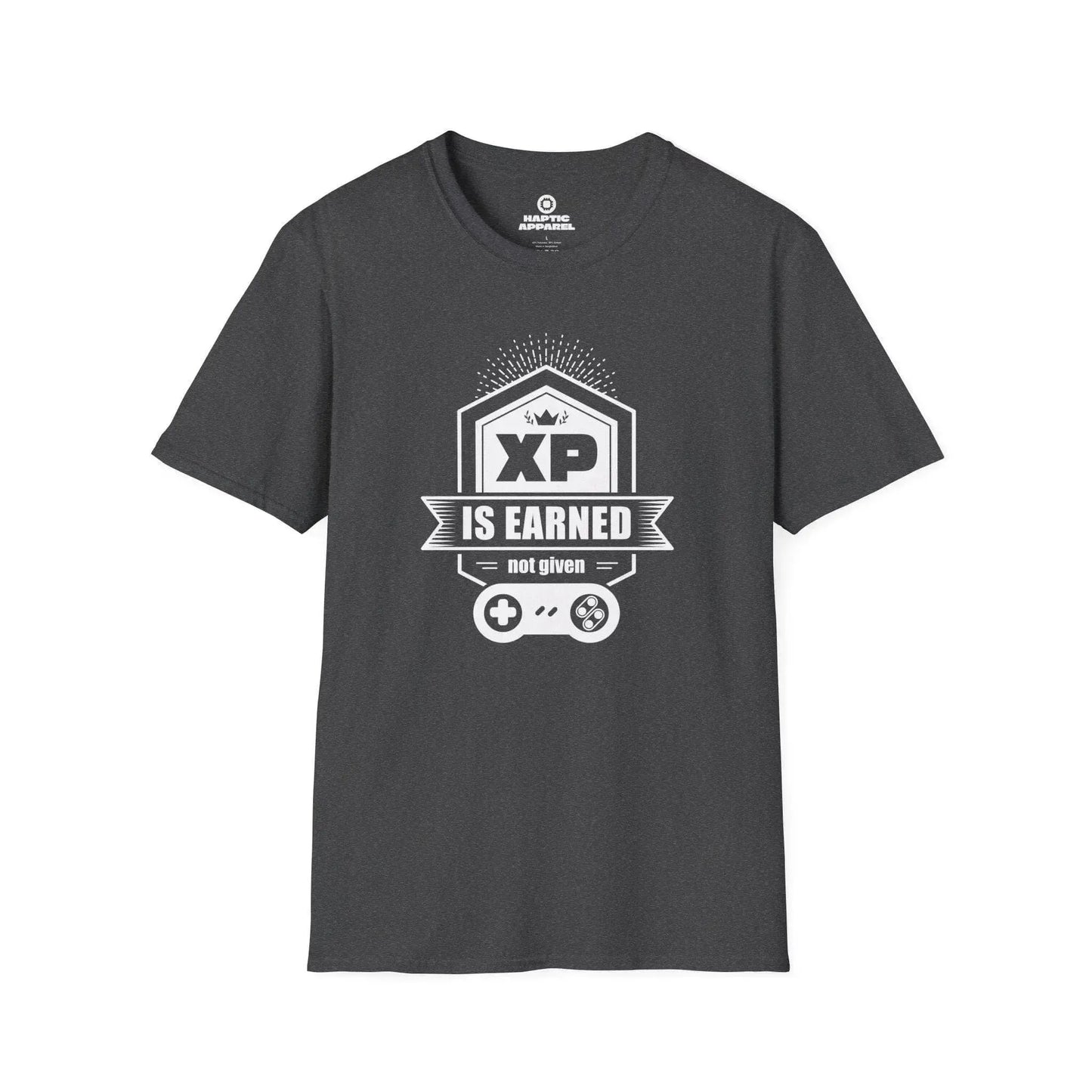 Gaming T-Shirt Dark Heather / S XP Is Earned T-Shirt