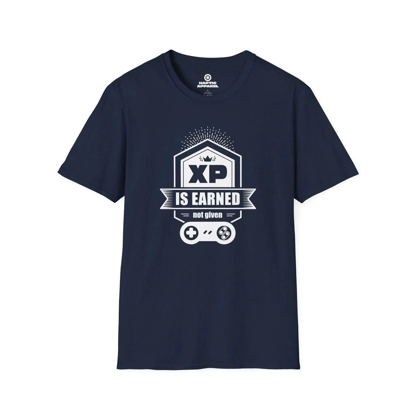 Gaming T-Shirt Navy / S XP Is Earned T-Shirt