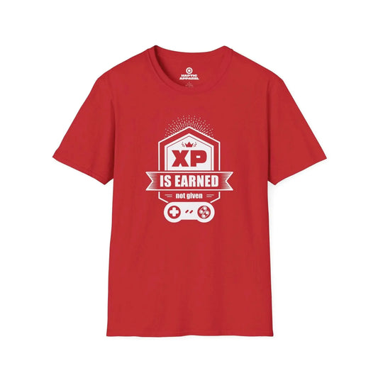 Gaming T-Shirt Red / S XP Is Earned T-Shirt