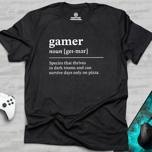 Gaming T-Shirt Black / S Gamer Definition T-Shirt