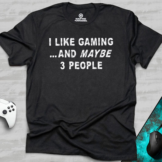 Gaming T-Shirt Black / S I Like Gaming T-Shirt