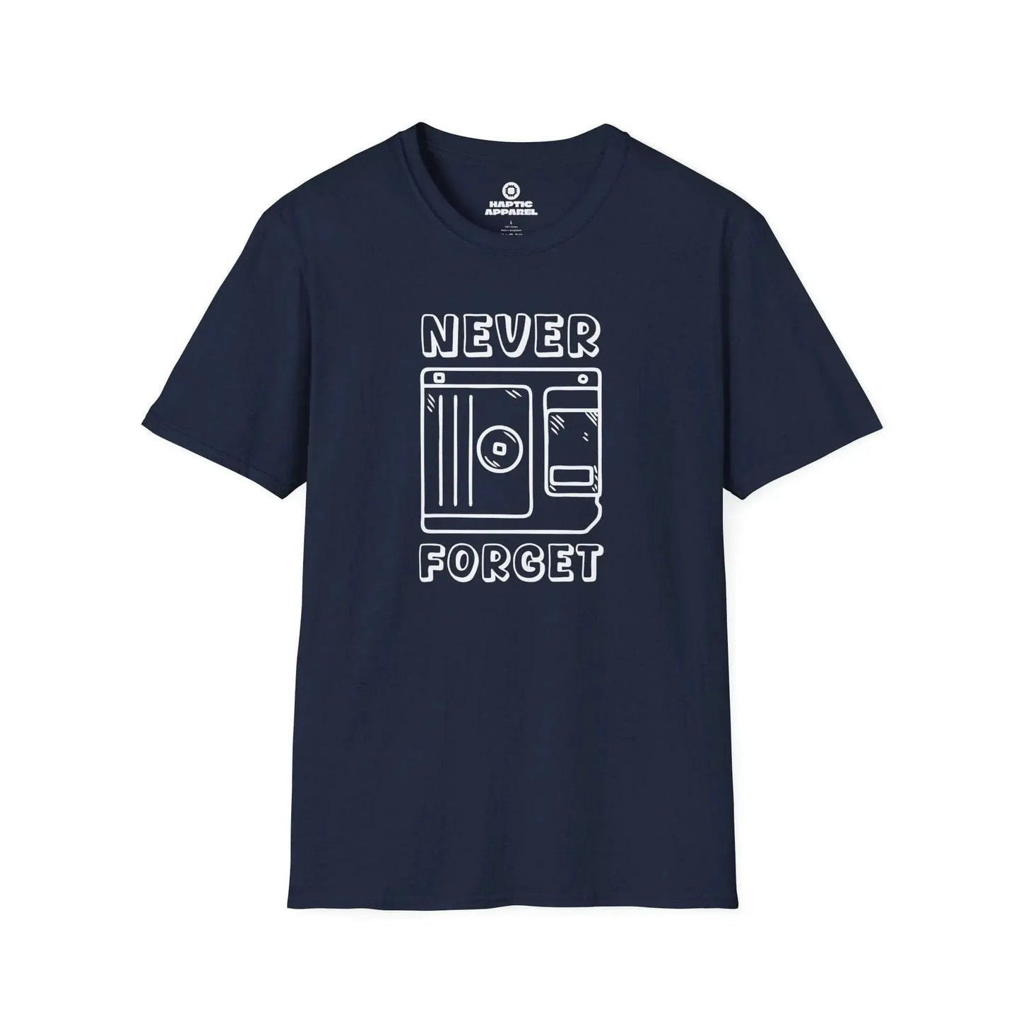Gaming T-Shirt Navy / S Never Forget T-Shirt