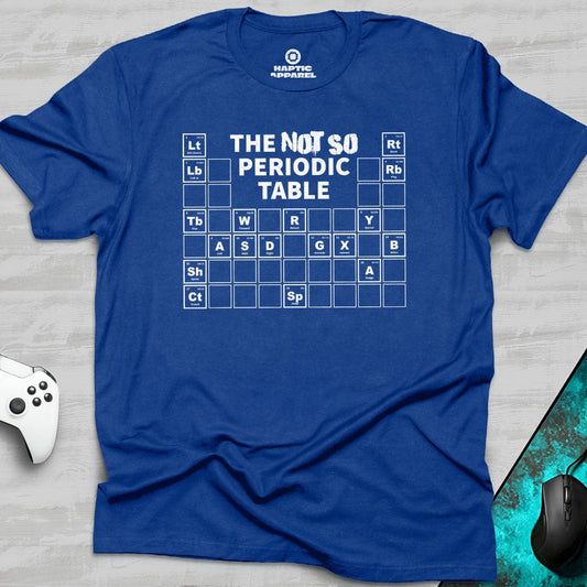 Gaming T-Shirt Royal / S Not So Periodic T-Shirt