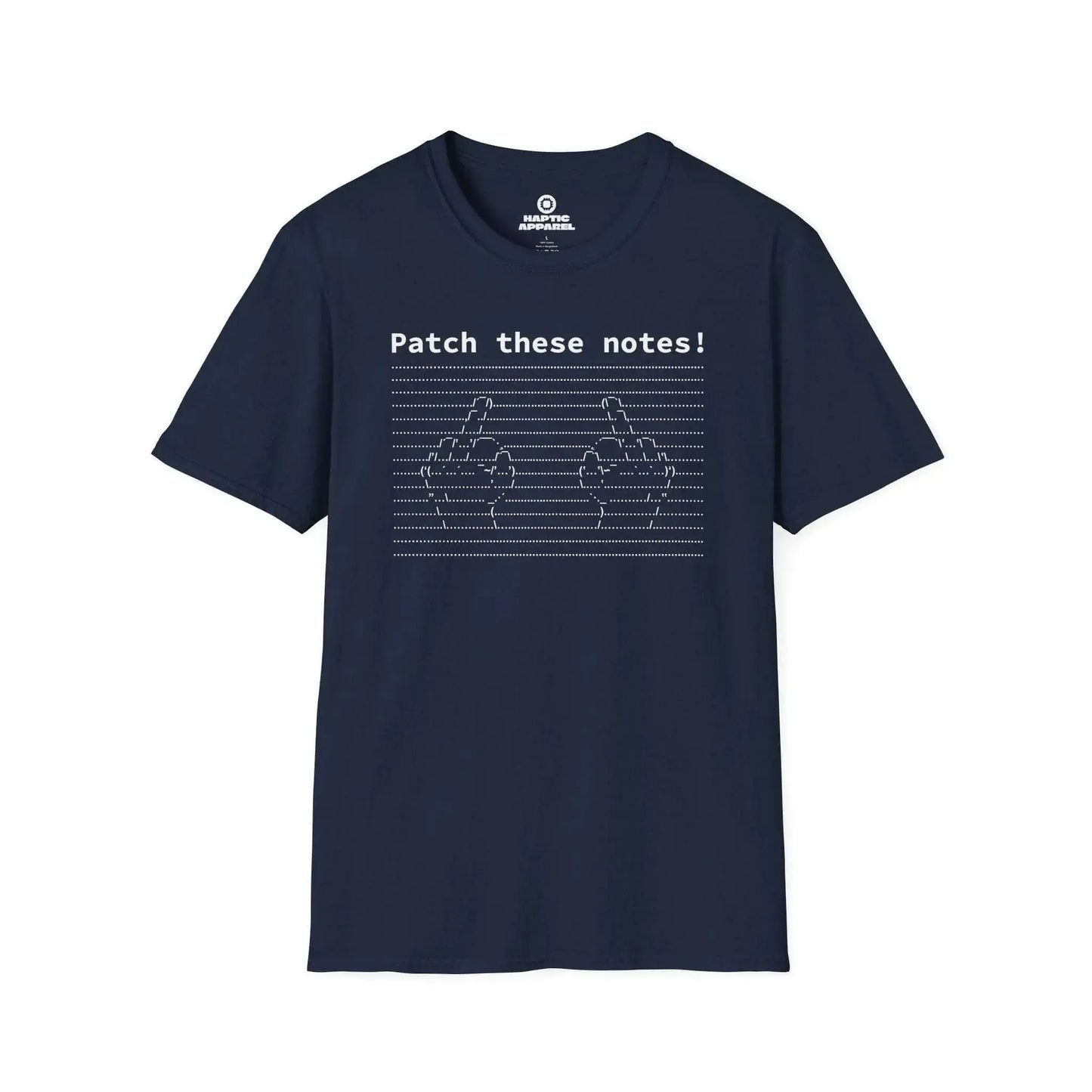 Gaming T-Shirt Navy / S Patch Notes T-Shirt