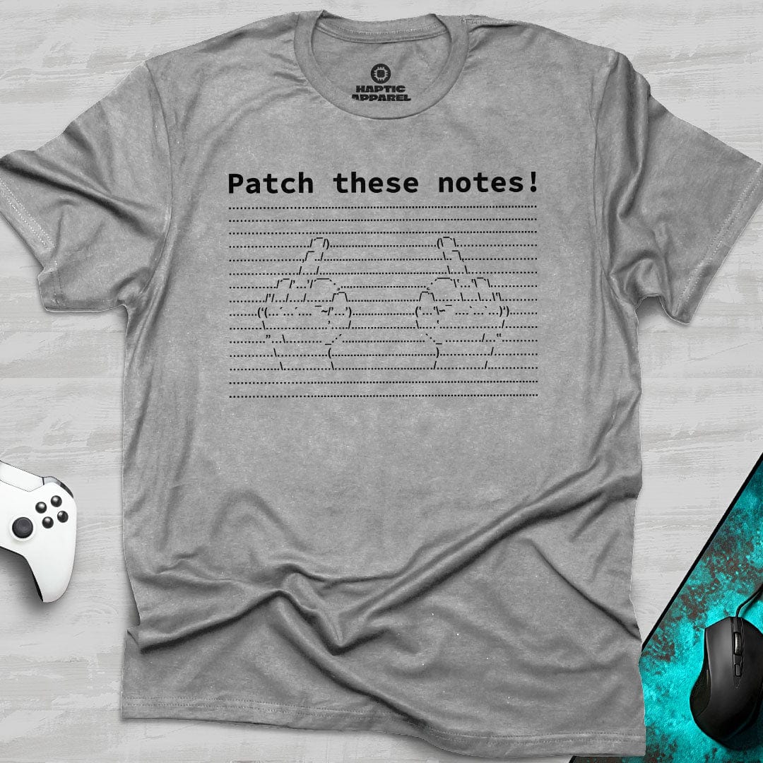 Gaming T-Shirt Sport Grey / S Patch Notes T-Shirt