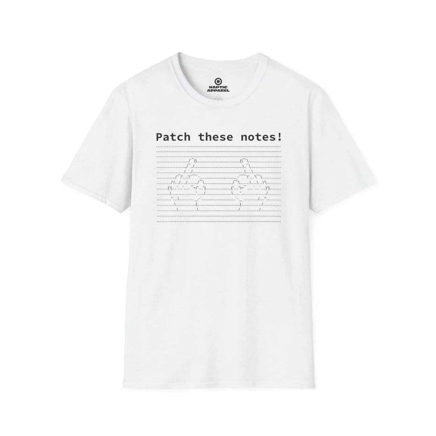 Gaming T-Shirt White / S Patch Notes T-Shirt