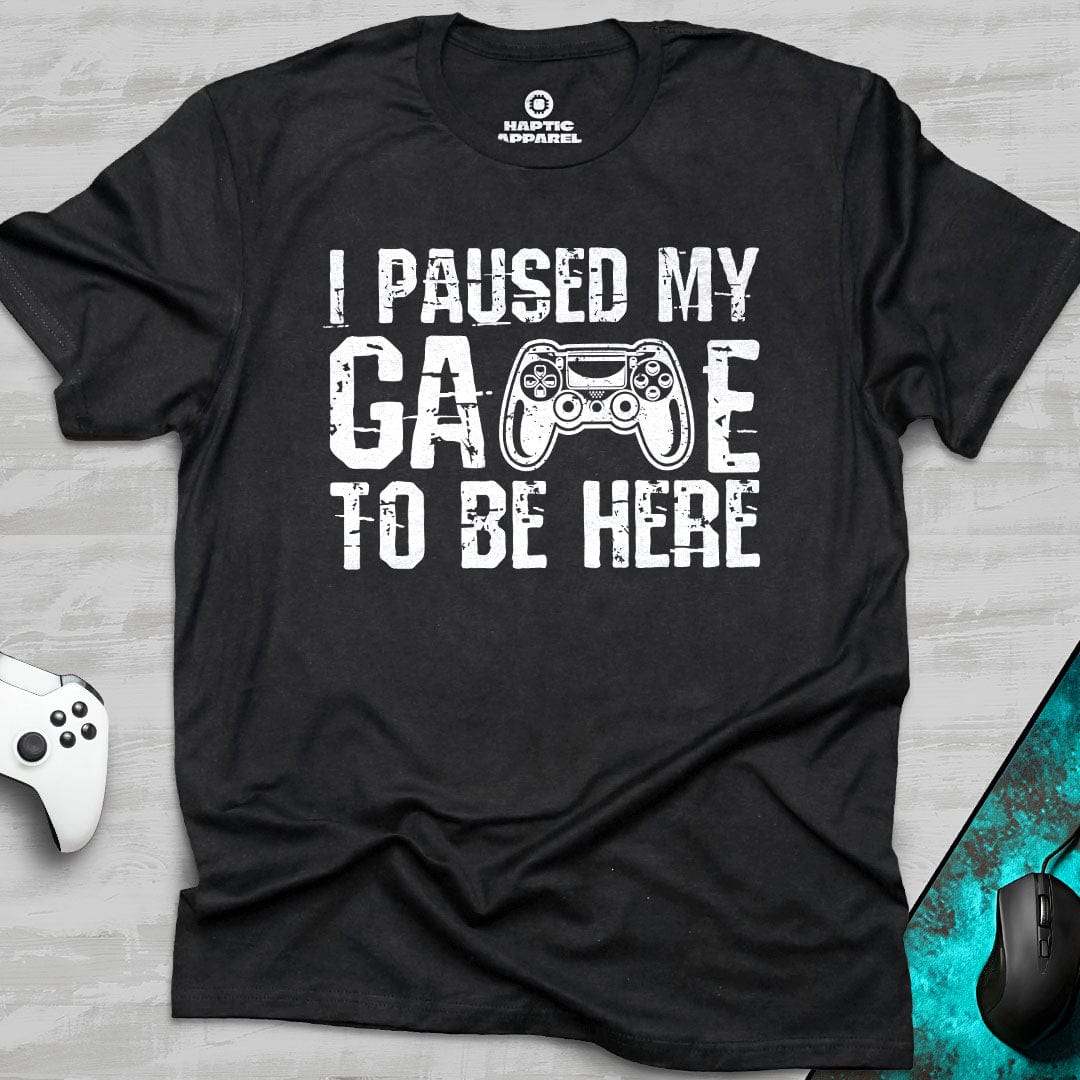 Gaming T-Shirt Black / S Paused My Game T-Shirt