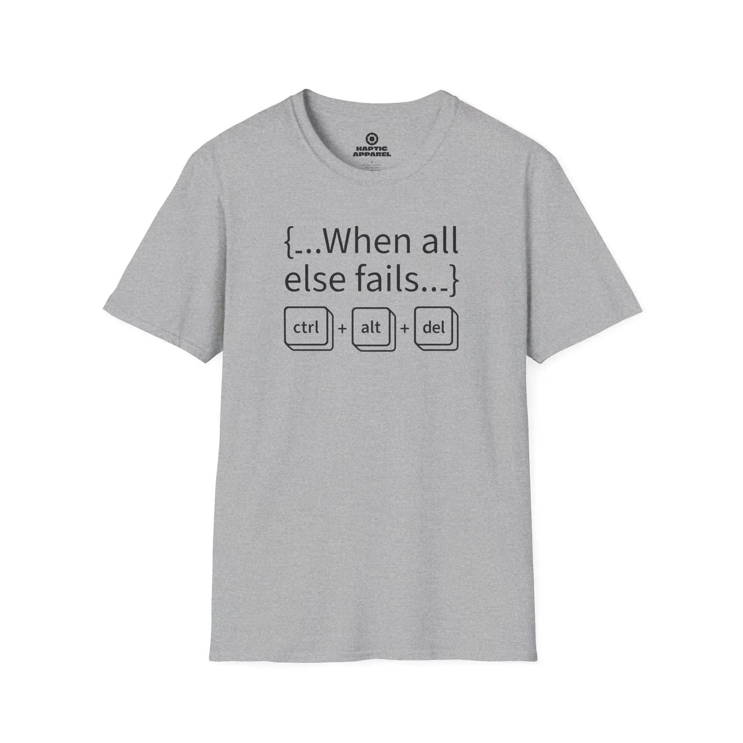 Gaming T-Shirt Sport Grey / S Restart T-Shirt